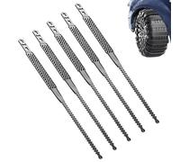 Catene Da Neve Per Pneumatici Auto - Cintura Di Trazione Riutilizzabile,5 Pezzi Cavi Di Sicurezza Per Pneumatici Da Neve Auto | Per Scooter Camion SUV Berlina Pickup Veicoli Per Viaggi Guida Su Strade