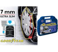 Catene da Neve Veicoli ingombri Ridotti 185/55-15 in Acciaio 7mm Mis.60 Goodyear