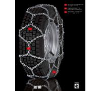 Catene da neve Weissenfels Alpina 190 385/55 R22,5 6,5 mm V5119 Camion Autobus