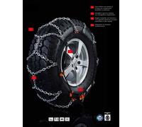 Catene da neve Weissenfels REX-TR 12A 295/40 R19 17 mm V5117 Furgone Camper
