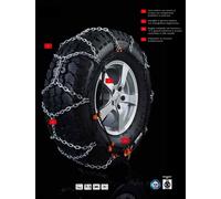 Catene da neve Weissenfels REX-TR 12B 265/45 R21 17 mm V5117 Furgone Camper