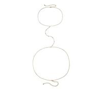 Catene del corpo del reggiseno della collana del cablaggio della collana dei monili della lega di nozze accessori della spiaggia per le donne della ragazza, Misura unica, come descritto, come