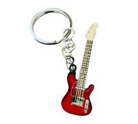 Catene di chitarra - catena | Chitarra keyring | Decorazioni per feste a tema | Backpack in acciaio inossidabile decorazione mandolino Keyypendant | Music Ornament Strument Keechcha
