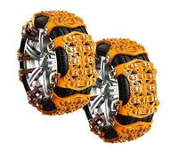 Catene di neve anti -slip universali per automobili auto ATV TPU catene invernali regolabili per sabbia di fango di neve ghiacciata facile da installare TPU-YW-8PK