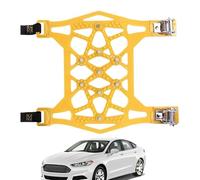 Catene Di Neve Per Pneumatici Per Auto - Catene Di Trazione Universali A 6 Pezzi, Cavo Ruota Anti -slittamento Pesante | Attrezzatura Per La Sicurezza Per Il Freddo, Cavo A Impugnatura Per Pn