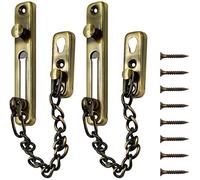 Catene di porte metalliche domestiche 2 pezzi Catena for porta Catena for porta di casa Hotel Catena for porta Serratura for porta Serratura for porta(Green Bronze)
