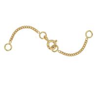 Catene Di Sicurezza Doppie - Estensione - Placcato Oro Per Collare