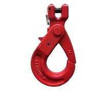 Catene di sollevamento Gancio marino autobloccante a forcella G80 da 1,12 tonnellate, acciaio legato forgiato hardware for sartiame di livello industriale, parte di ancoraggio for barche Fermo di sicu