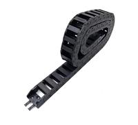 Catene di trascinamento in nylon, Catena portacavi in nylon tipo ponte da 1 metro, altezza interna 15 mm, 30 mm(R48)