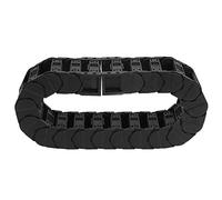 Catene di trascinamento in nylon, Cavo di traino for serbatoio in nylon 66, serie a basso rumore, 0,7 metri(D25*100)