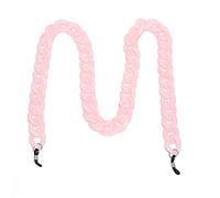 Catene elastiche per occhiali Cinturino per occhiali da lettura Cinturino per occhiali stile semplice Catena per occhiali antiscivolo Cordino per occhiali da sole Cordino per occhiali (15*10*2cm-rosa)