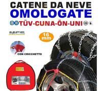 CATENE NEVE 7,50-16 MELCHIONI 16MM FURGONI COMMERCIALI CAMPER SUV CF1641