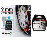 Catene Neve Rombo Autobloccanti Acciaio 9mm 215/50-15 Montaggio Rapido Mis.075