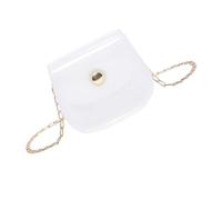 Catene per borse a tracolla trasparenti da donna Borse a tracolla Selle alla moda Piccoli messaggeri Shopping Incontri per donne quotidiane Chiaro Small Shoulder Crossbody Catene Messenger per tutti i