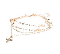 Catene per caviglie a forma di stelle, tutte abbinate, alla moda, semplici,