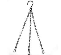 Catene Per Cesti Appesi 3 Pcs 40cm Hanging Basket Chain With Hooks Bonsai Hydroponic Plants Plant Grow Basin Home Garden Decor Flower Pot Hanger(Lock buckle style)