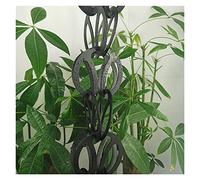 Catene per Grondaie Catene di pioggia for Downspouts Villa Catena d'acqua caduta Eaves Decorazione Guida della Mattina Gloria drenaggio(Aluminum alloy T shape)