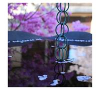 Catene per Grondaie Catene di pioggia for for downspouts water deviazione catena rain campana tempio gas drenage homestay villa giapponese cortile giardino rosso rame guide(W)