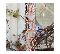 Catene per Grondaie Catene di pioggia for le grondaie for pesante, rame caduta dell'acqua catena della for la dei downspout funzionale e decorativa ricambio for downspouts(Medium)