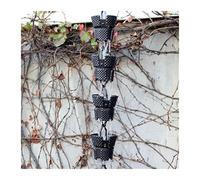 Catene per Grondaie Catene di pioggia for le grondaie for pesante, rame caduta dell'acqua catena della for la dei downspout funzionale e decorativa ricambio for downspouts(L)