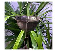 Catene per Grondaie Catene di pioggia rame for dougspouts catena d'acqua in lega alluminio for grondaie for la acqua pesante della Decorazione architettonica(Aluminum Alloy Petals)