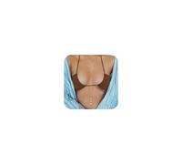 Catene per il corpo da donna, in oro 14 carati, sexy, a strati, per la vita del bikini, per l'estate e la spiaggia, gioiello per il corpo con strass, One Size, Metallo non prezioso, Nessuna pietra