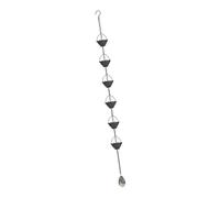 Catene per la pioggia Tetti Case Capannoni Bagno per uccelli Esterno Esterno