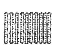 Catene per mini motoseghe in acciaio da 4 pollici 6 8 pollici Catene per accessori per motoseghe elettriche Catene di ricambio per mini motoseghe elettriche, 10X8INCH, h