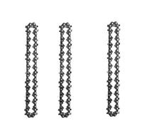 Catene per mini motoseghe in acciaio da 4 pollici 6 8 pollici Catene per accessori per motoseghe elettriche Catene di ricambio per mini motoseghe elettriche, 3X4INCH, h