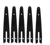 Catene per mini motoseghe in acciaio da 4 pollici 6 8 pollici Catene per accessori per motoseghe elettriche Catene di ricambio per mini motoseghe elettriche, guida 5X6INCH, h