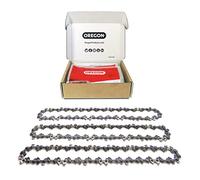 Catene per Motosega Oregon - Catene di Ricambio VXL con Taglienti “Semi Chisel” per Barre da 40 cm (16”), Passo 3/8" Basso Profilo, Spessore 1,3 mm, 56 Maglie - Confezione da 3 pezzi (T56X3)