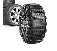 Catene per pneumatici di camion, 10 pezzi, cinghie per ruota alta | Catene per pneumatici da neve per ghiaccio, inverno, escursionismo, rimorchio, tutto terreno, prato, pesca