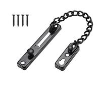 Catene per porte in acciaio inossidabile,Serratura per porta limitatore con vite,Restrictor esterno ed interno per porte e finestre in legno e UPVC