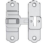 Catene per porte, Serratura a cilindro for porta scorrevole curva ad angolo retto da 180 gradi in acciaio inossidabile