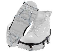 YakTrax ICEtrekkers Chains - Ramponi per neve e ghiaccio - Design durevole a motivo a scala, maglie in acciaio e fascia elastica - Ideali per stivali e scarpe - Taglia Small