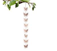 Catene Pioggia per Giardino,Catene Pioggia per Pluviali | Eleganti campanelli eolici | Le tazze per catena antipioggia deviano l'acqua e il display della casa, estensione unica del pluviale, decorazio