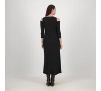 Caterina Lancini Abito in scuba crepe con manica 7/8 e motivo cut-out
