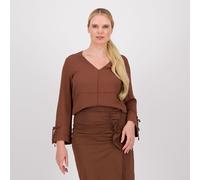 Caterina Lancini Blusa in crêpe de chine di viscosa