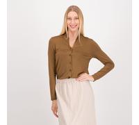 Caterina Lancini Camicia in jersey di viscosa con scollo a V