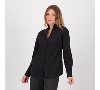 Caterina Lancini Camicia manica lunga in popeline di cotone con scollo a V
