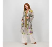 Caterina Lancini Kimono lungo fantasia in misto lyocell