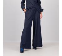 Caterina Lancini Pantaloni in maglia lamé con elastico in vita