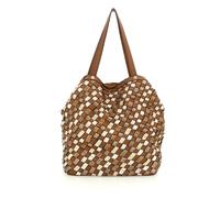 Caterina Lucchi Borsa Shopping DARIA COMB.STONES+T/COGNAC