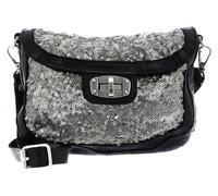 CATERINA LUCCHI Hakea Shoulder Strap Bag S Argento + T / Nero