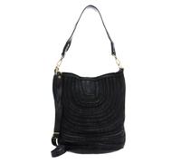 CATERINA LUCCHI shopper borsa Stripes Tapiro Shoulder Bag Lavagna