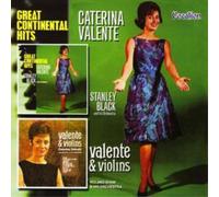Caterina Valente Great Continental Hits and Valente and Violins (CD) Album