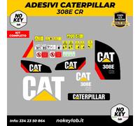 Caterpillar 308E CR decalcomanie kit Completo