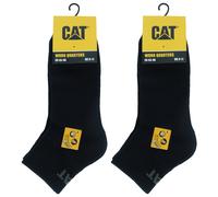 Caterpillar 6 Paia Calze Quarter Lavoro Rinforzo Punta Tallone Cotone