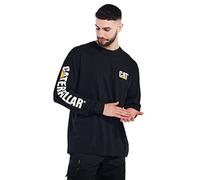 Caterpillar CAT, maglia a maniche lunghe 1510034-016, L nero Nero XXL