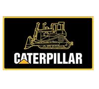 Caterpillar Cat USA Racing Banner Grande 150 X 90 CM Bandiera Bruco Motivo